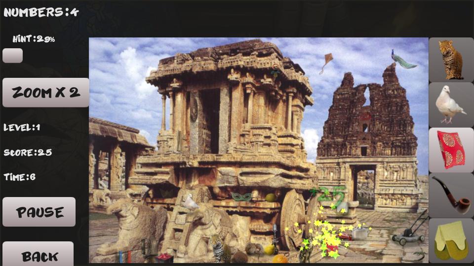 Lost City. Hidden objects