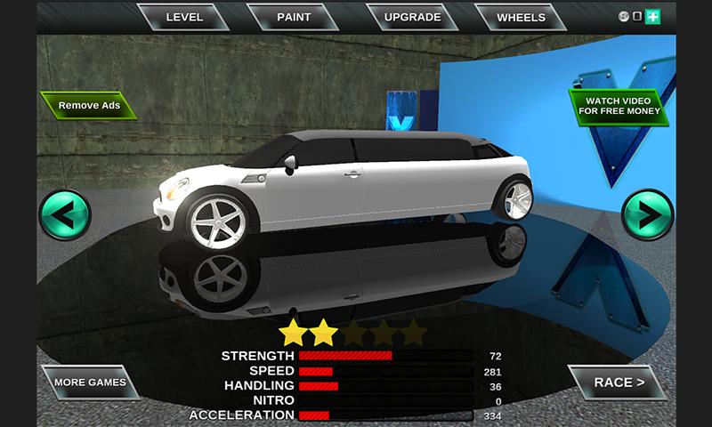 Downtown City Limo Driver 3D