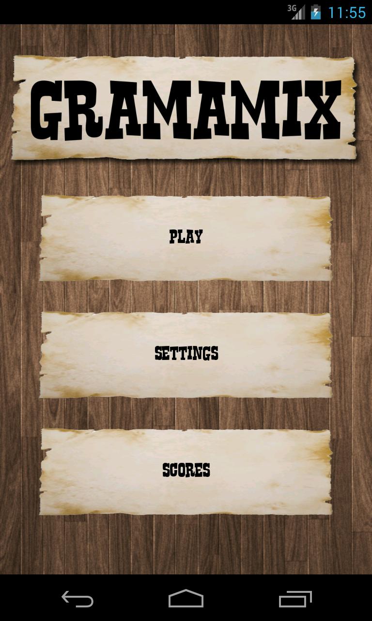 GramaMix english word search