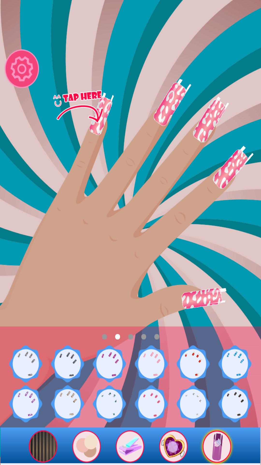 Nail Salon Girls Games
