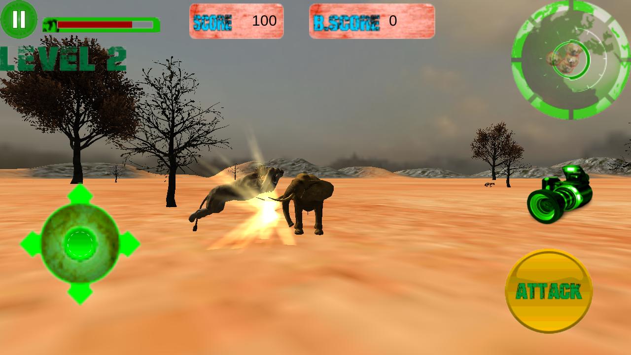 Wild Elephant Jungle Simulator