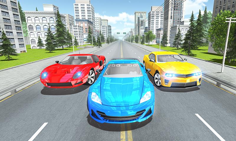 City GT Car Racer in Traffic