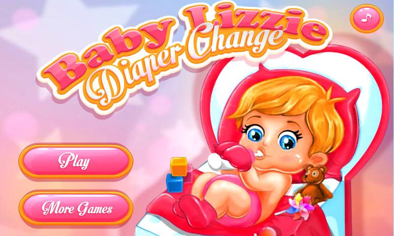 Baby Lizzie Diaper Change