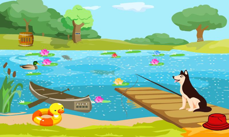 Small Girl Slide Escape