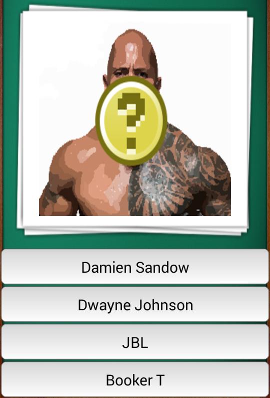 Guess The Wrestlers Star