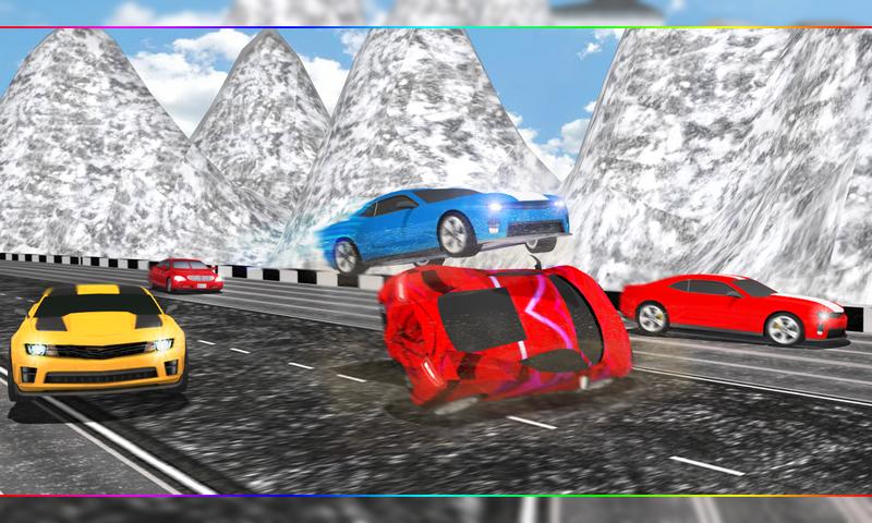 Snow Extreme Car Racing