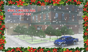 Santa Christmas Gift Delivery