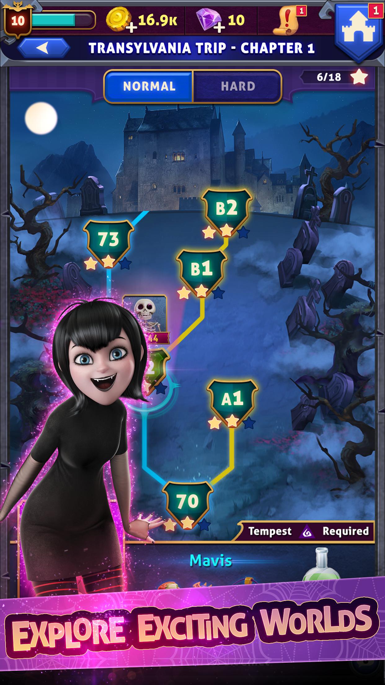 Hotel Transylvania: Monsters! RPG Puzzle Adventure