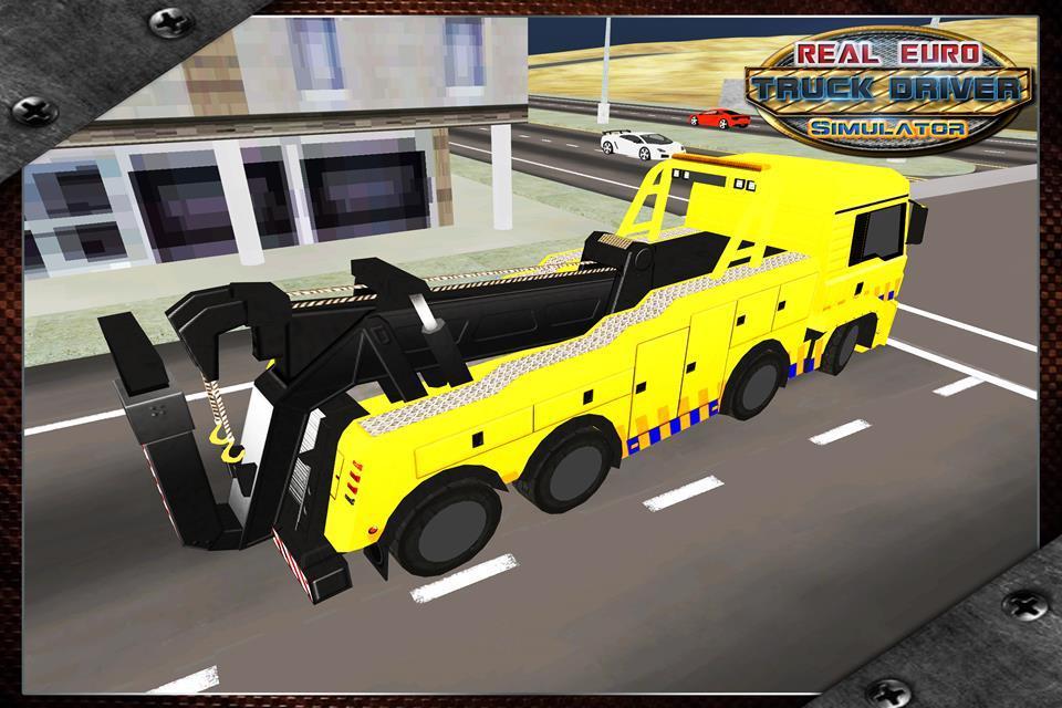 Real Euro 3D Truck Driver Sim