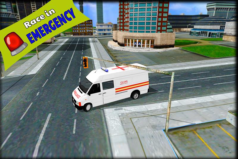 Ambulance Rescue 3D Simulator