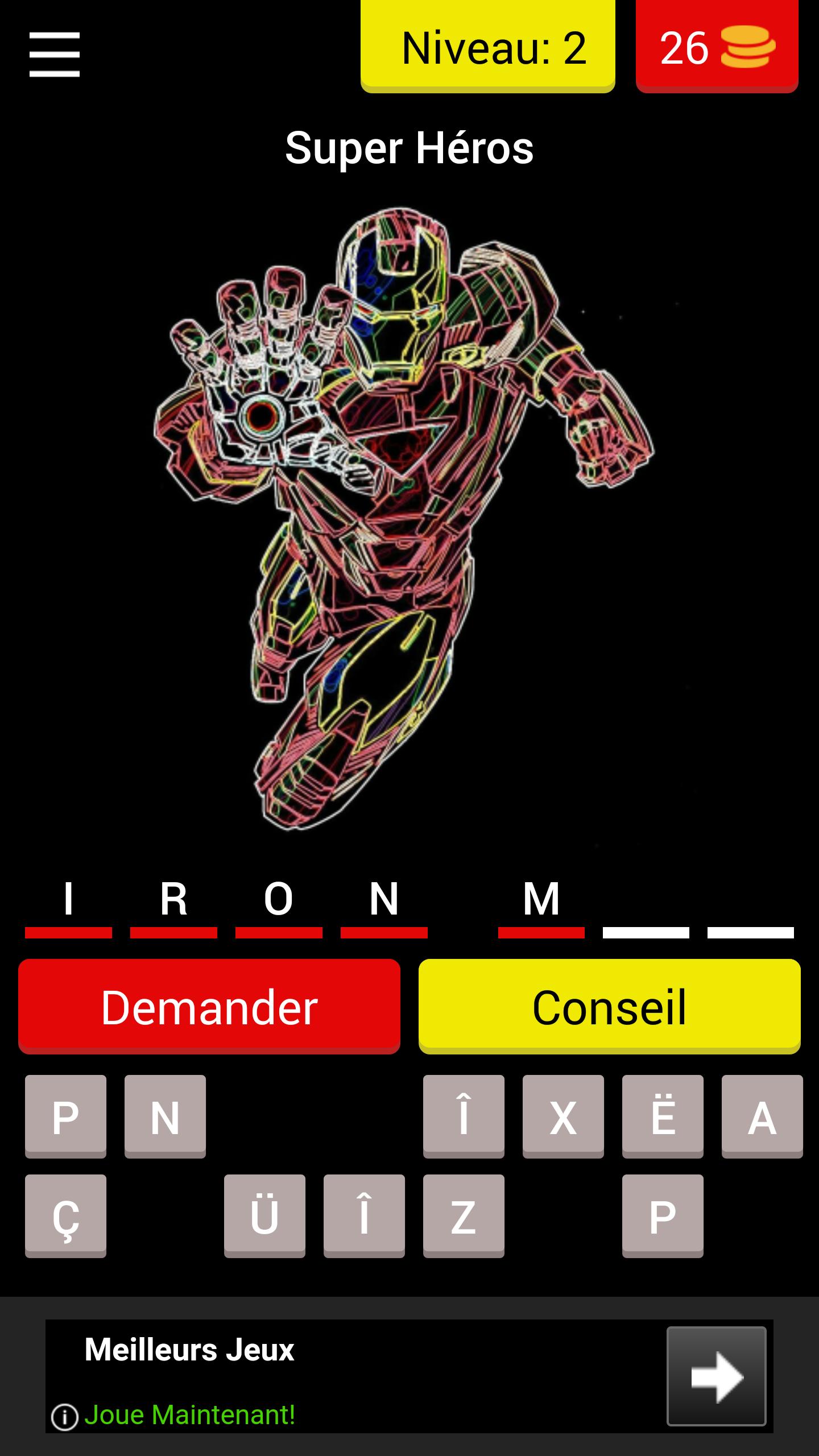 Quiz Super Heros VS Vilains