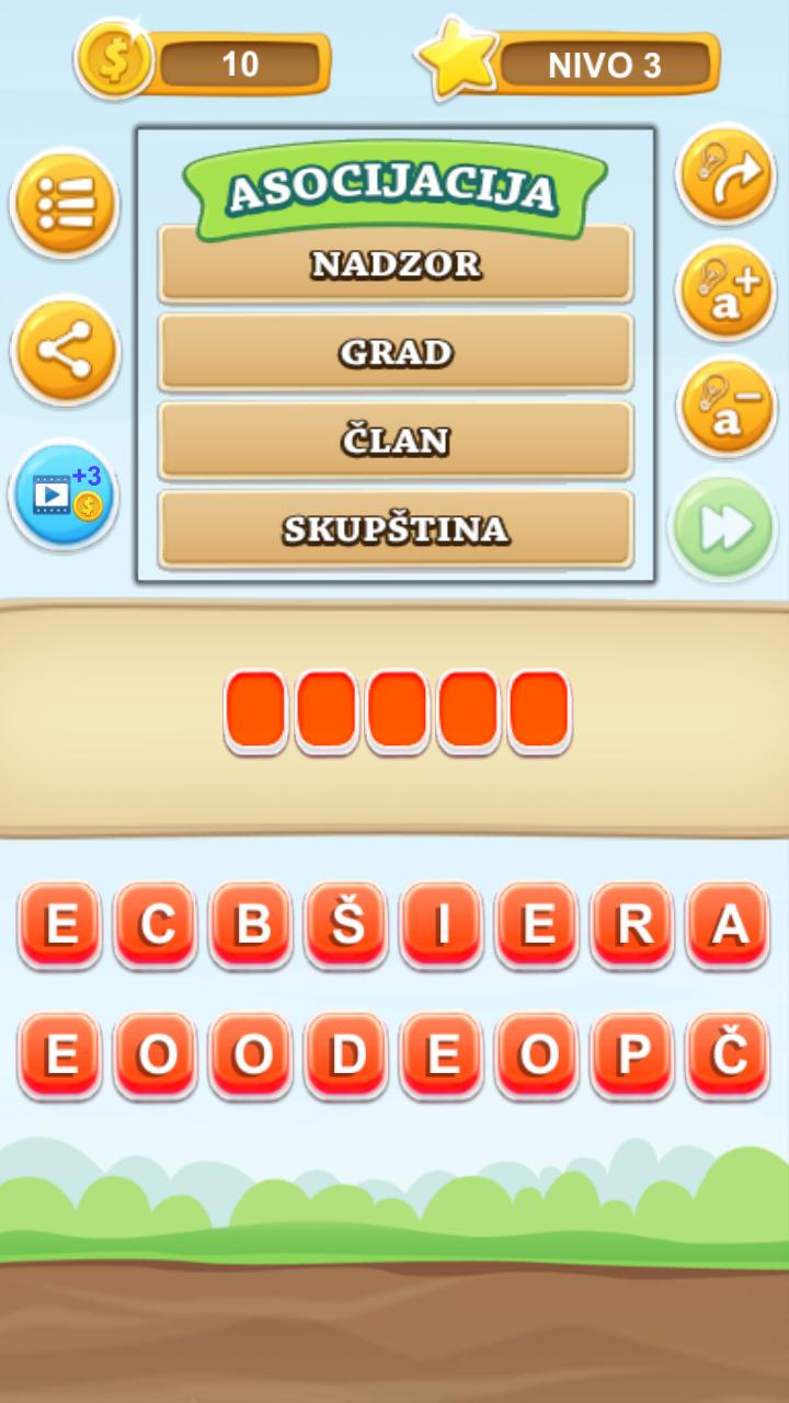 KviZZko: Asocijacije