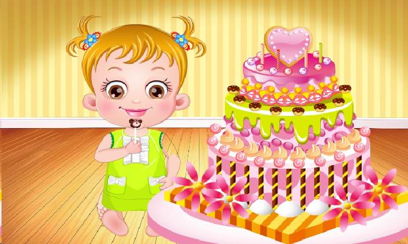 Baby Hazel Sofia Birthday Cake