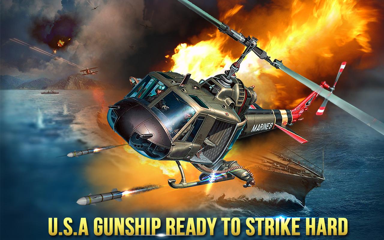 Airstrike Gunship Battle