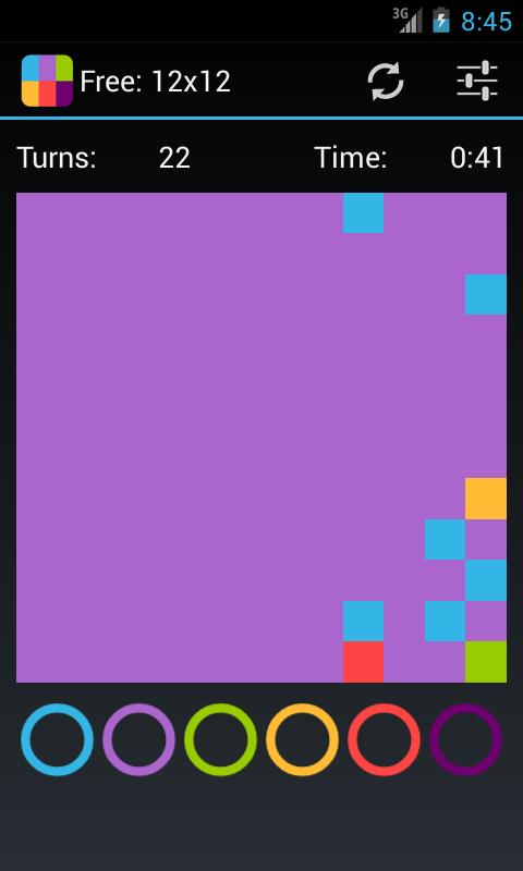 Color Flood War