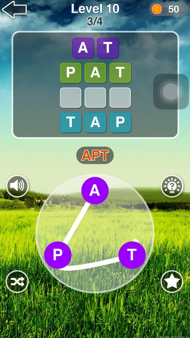 Word Connect-Crossword Jam : N