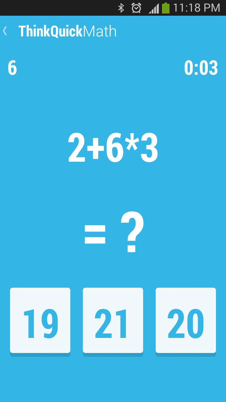 Think Quick Math
