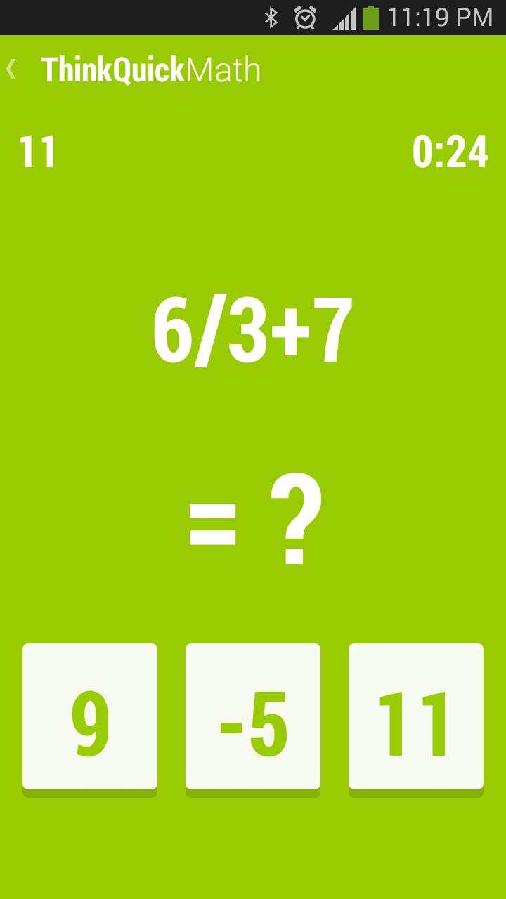 Think Quick Math