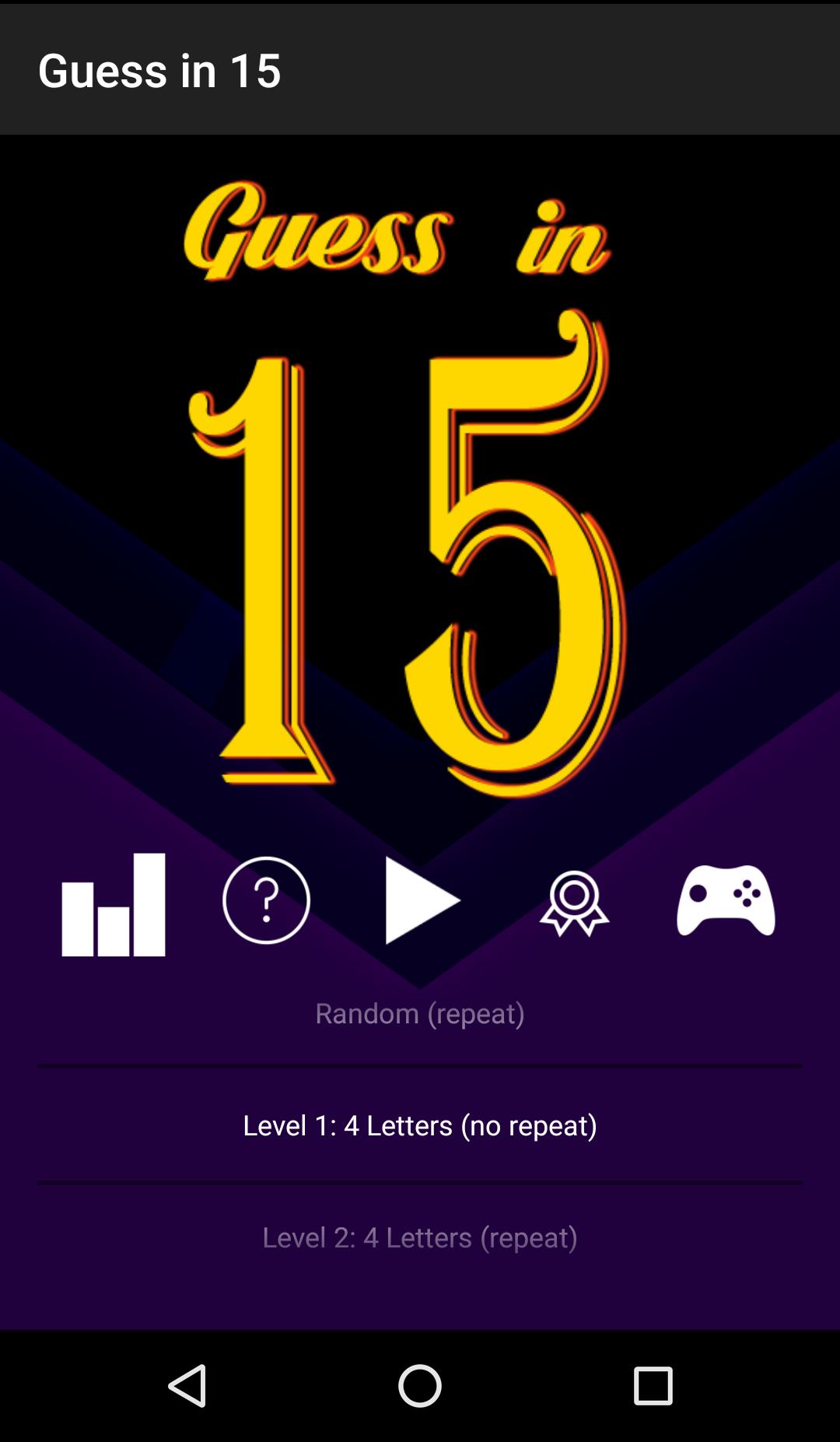 Guess in 15
