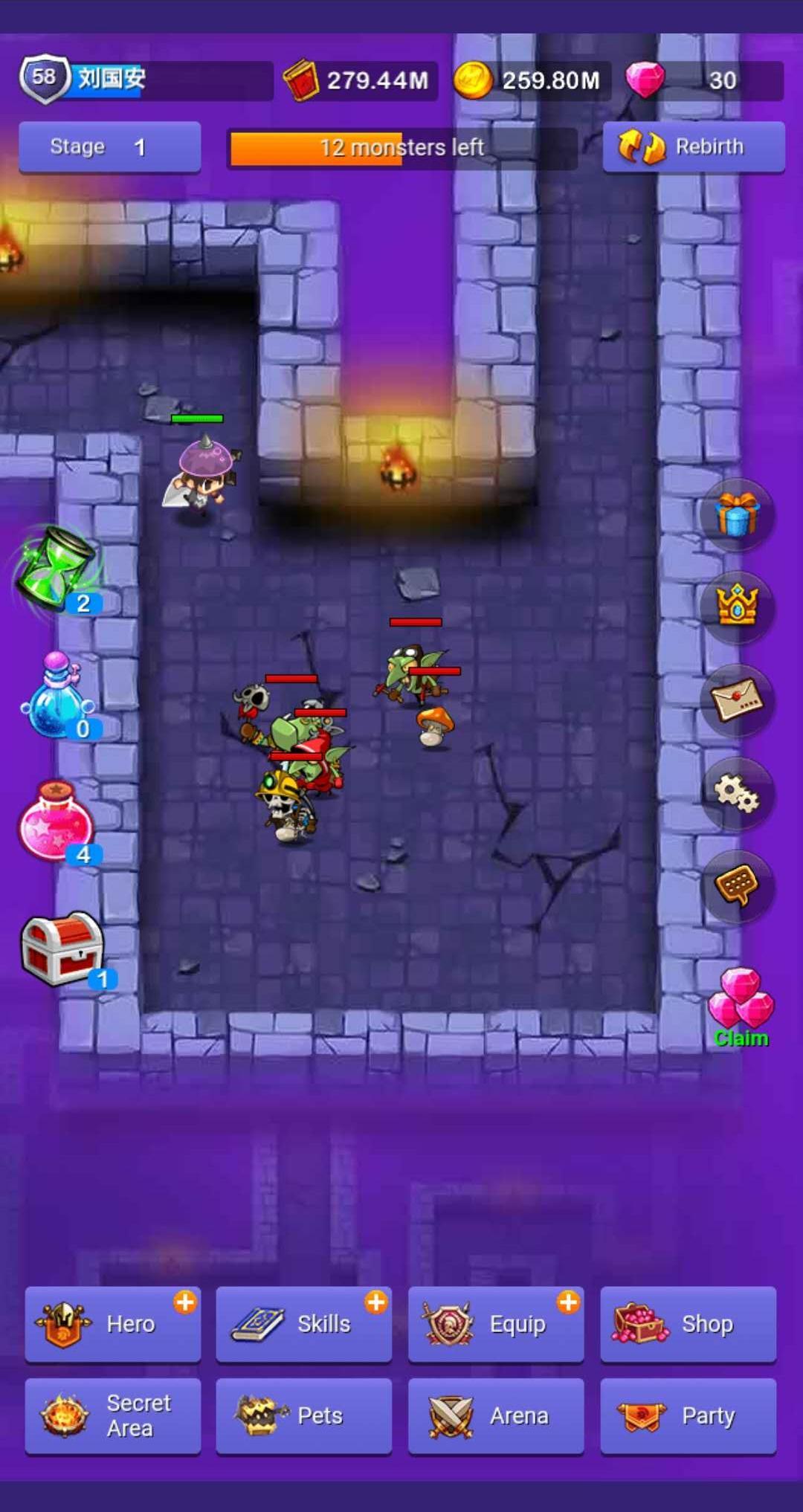 Idle Dungeons
