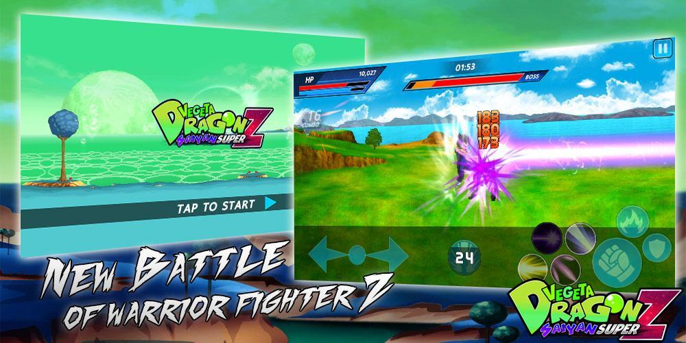 Saiyan Dragon Vegeta: Super Fighter Z