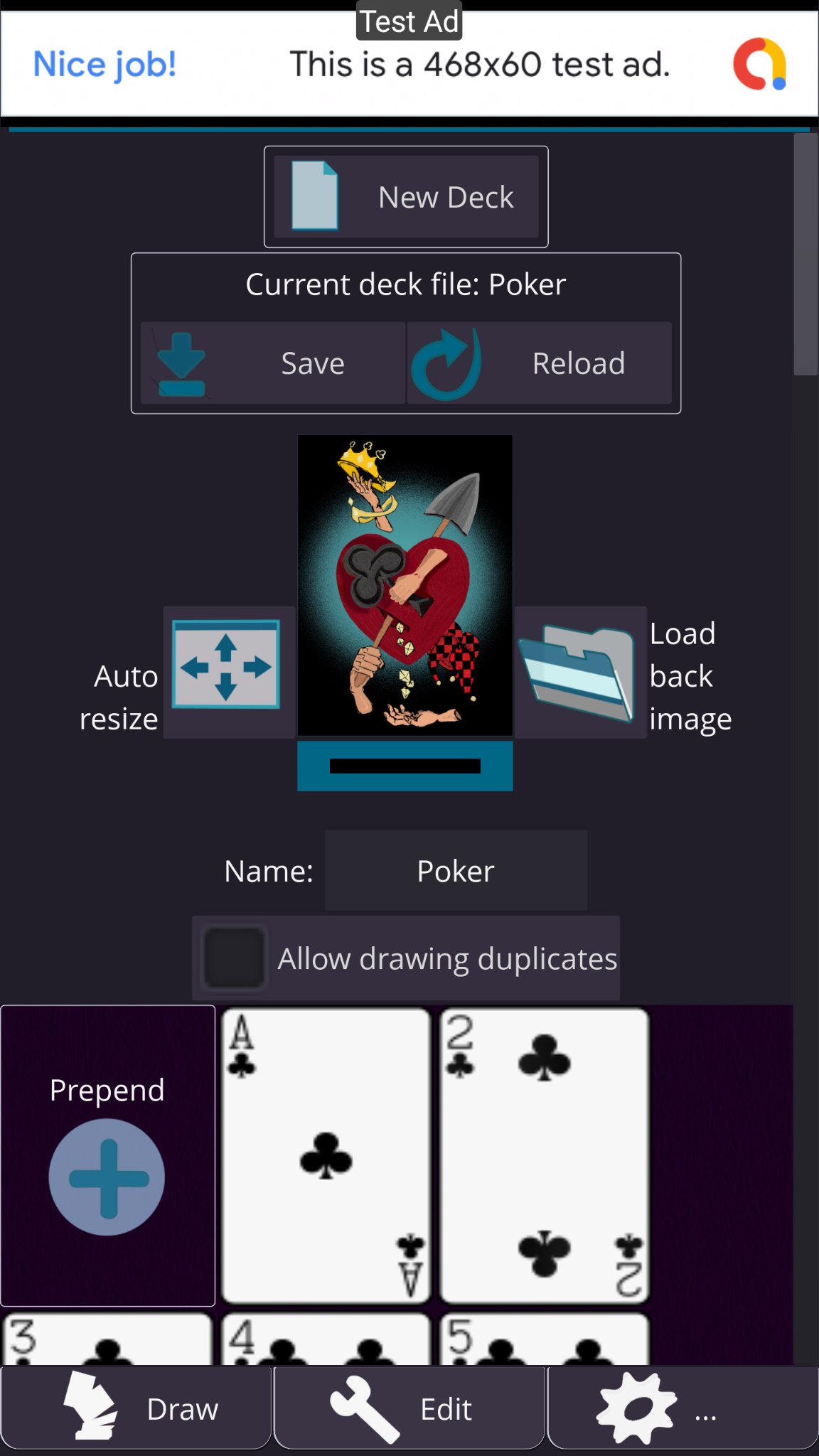DeckSim