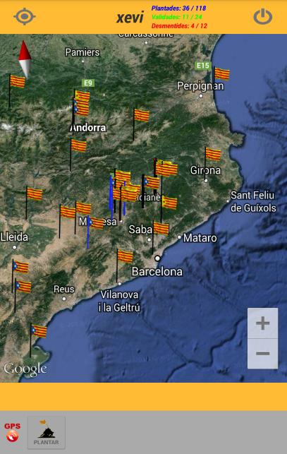 Planta la Senyera