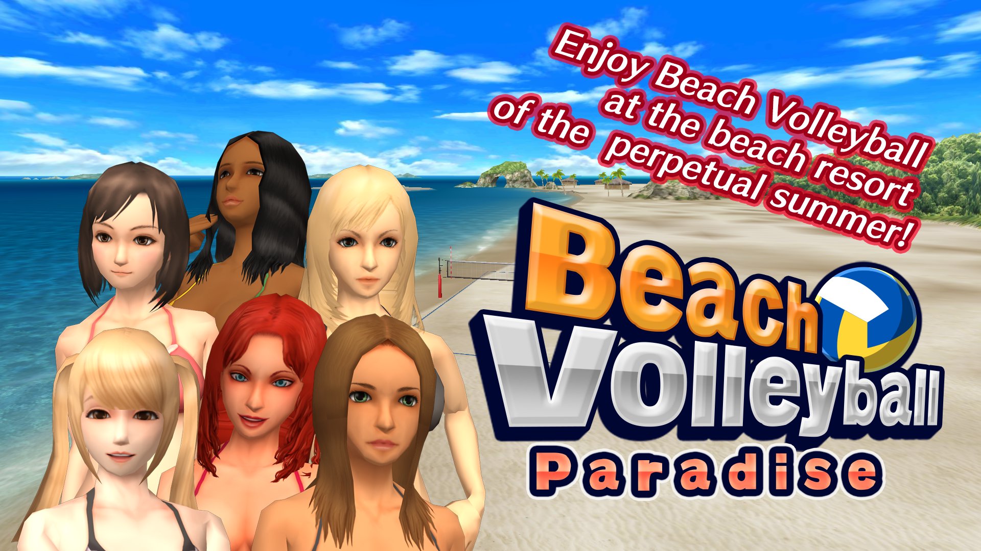 Beach Volleyball Paradise
