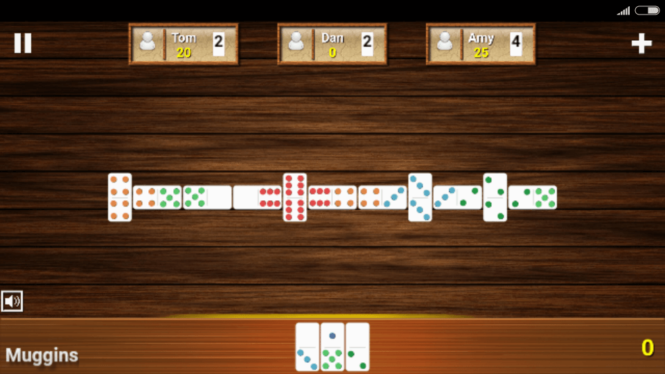 Fives Dominoes