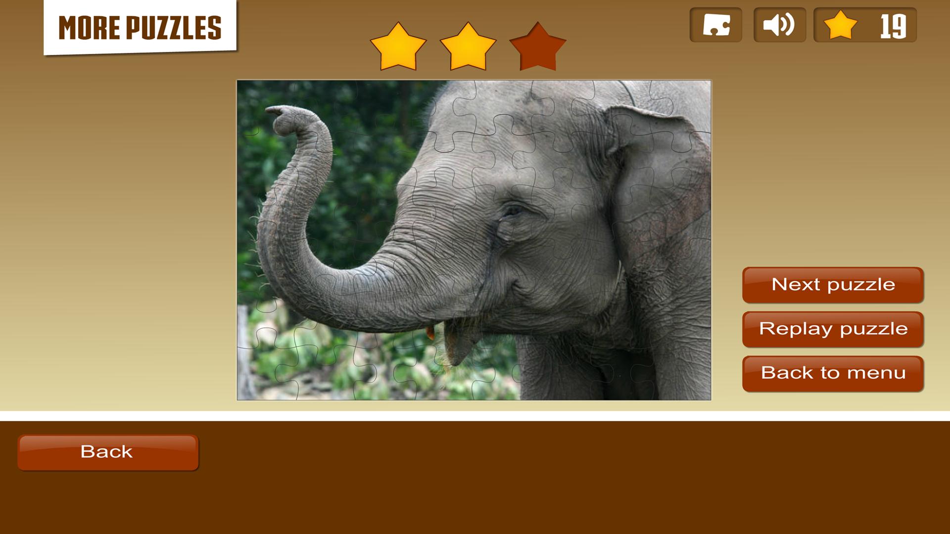 Elephant Jigsaw Puzzle