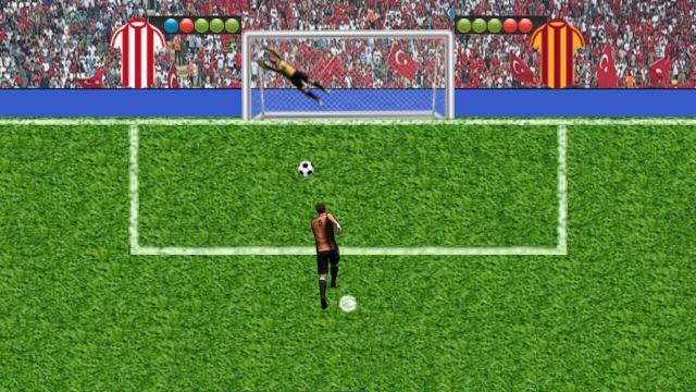 Penalty Shooting Game Shooting