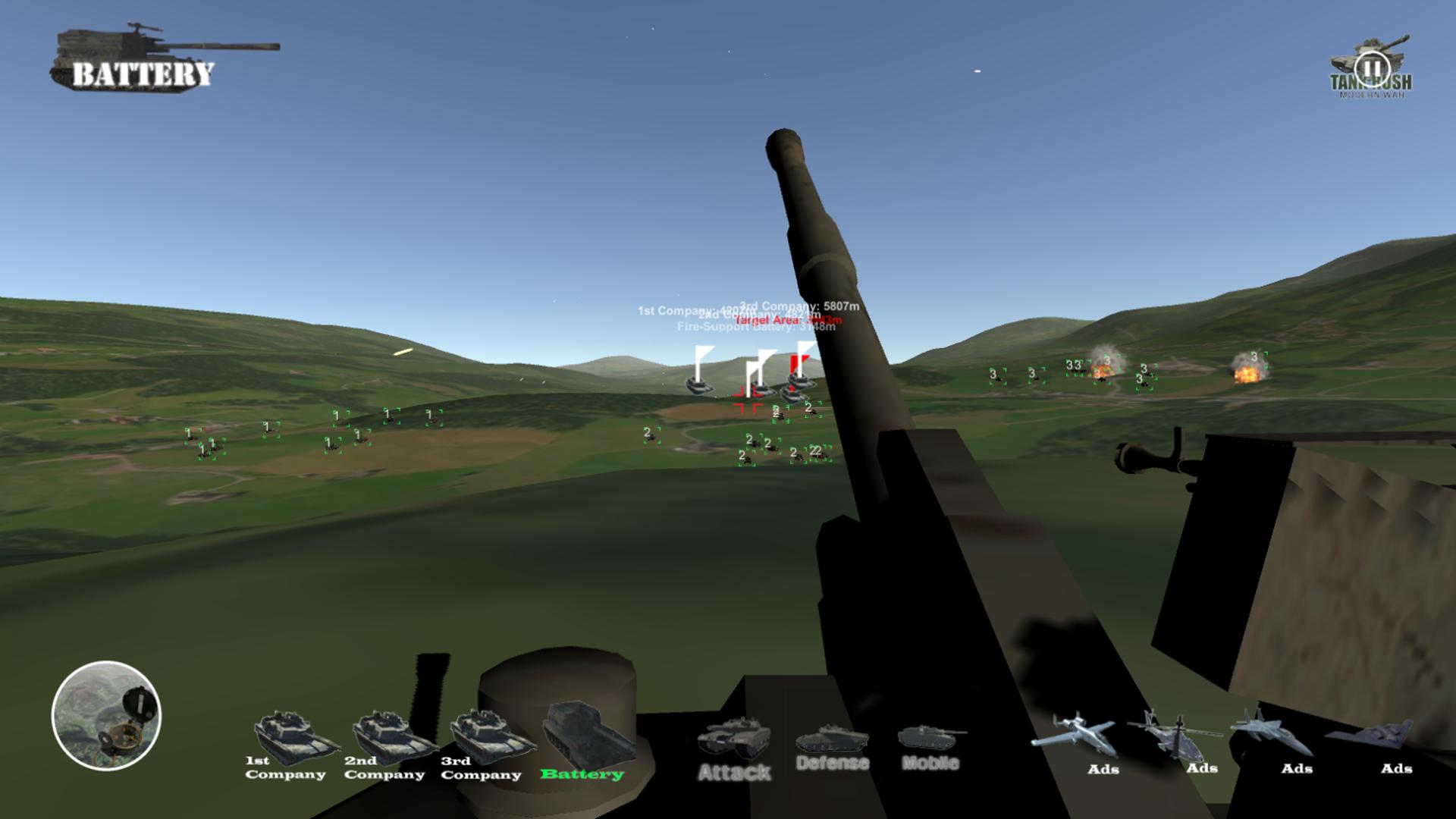 Tank Rush: Modern War