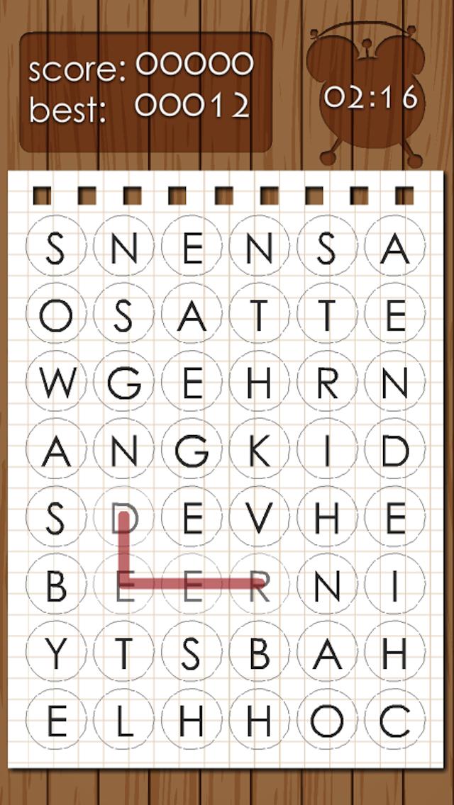 Words in 3 Minutes (puzzle)