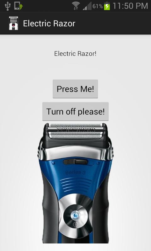Shave Me! Free Razor Prank