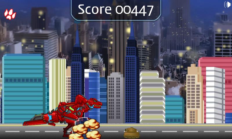 Dino robot Jump!