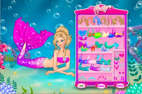 Mermaid Princess Dress Up