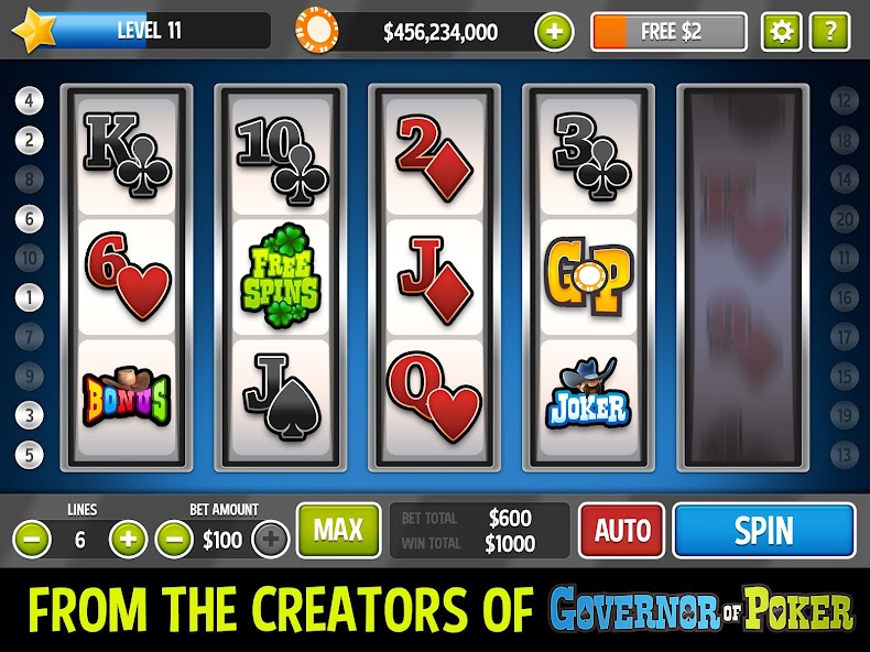 Poker Slot Spin - Texas Holdem