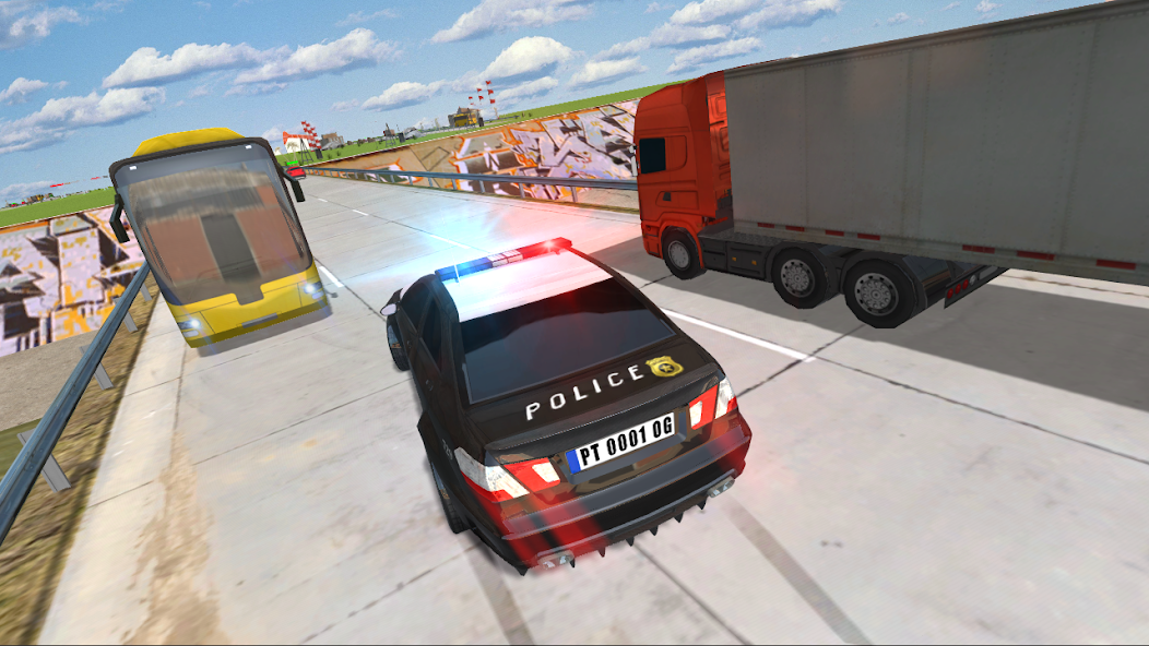 Police Car Traffic