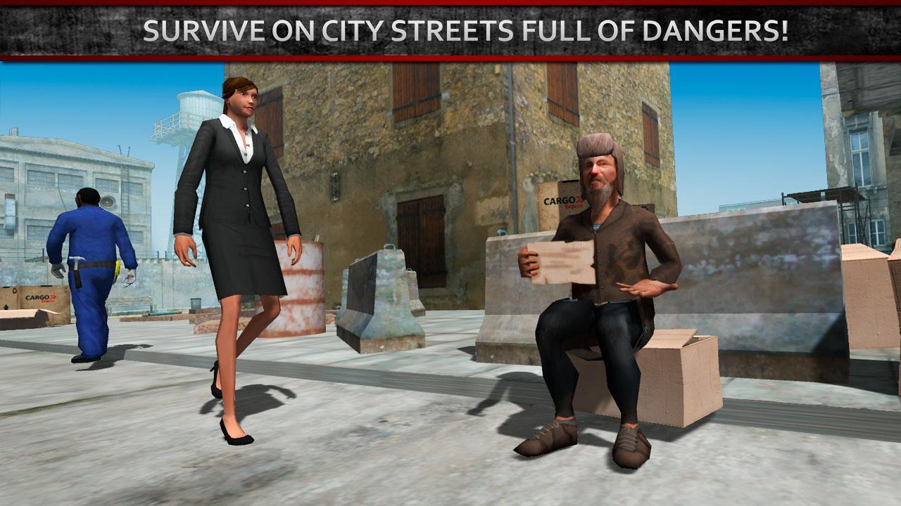 Tramp Simulator: Survival City