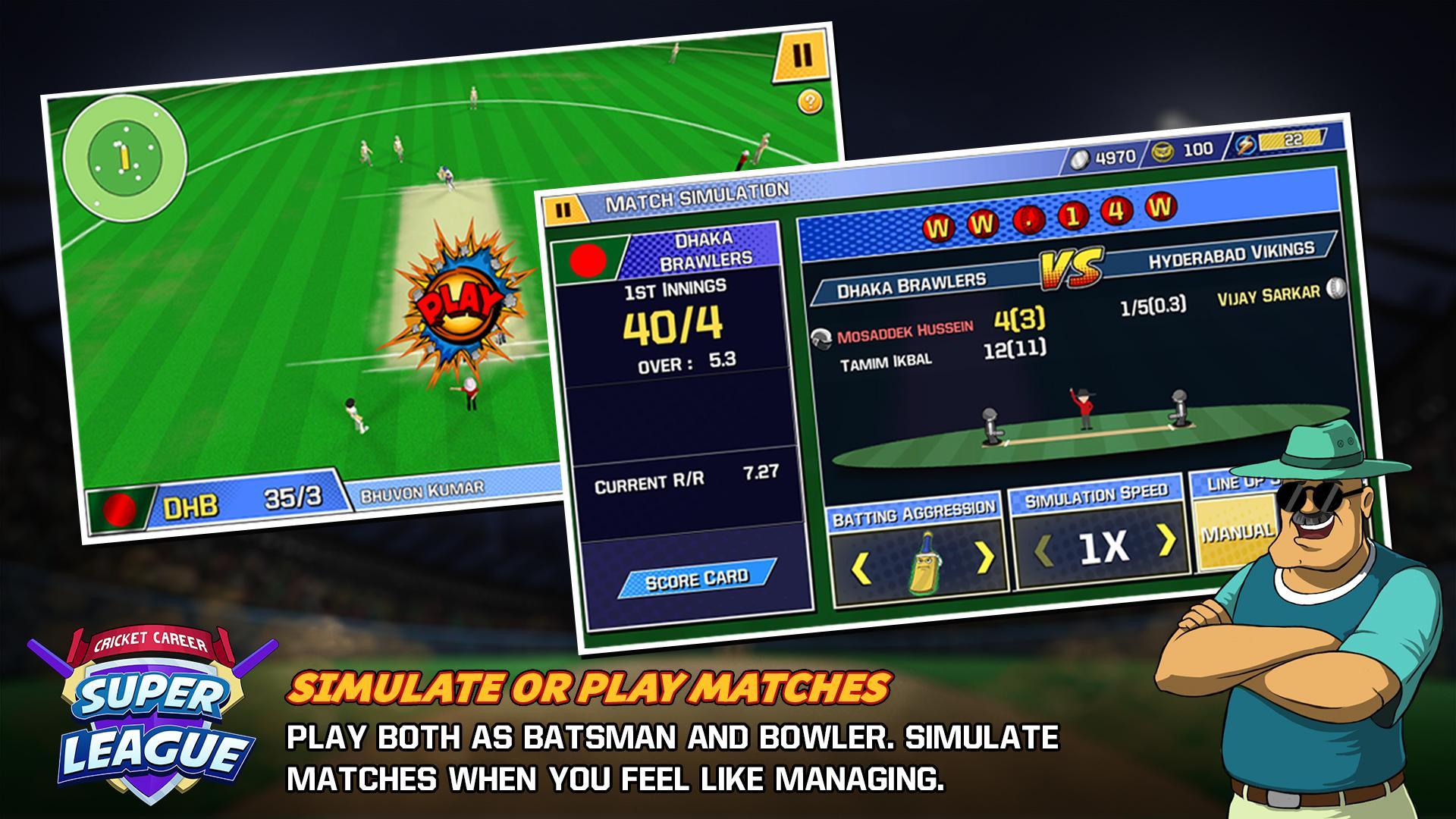 Cricket Career