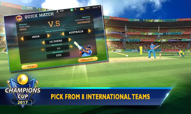 Cricket Champions Cup 2017
