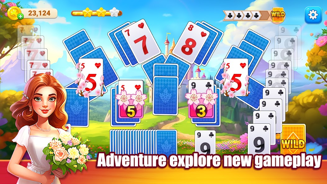 TriPeaks Solitaire K