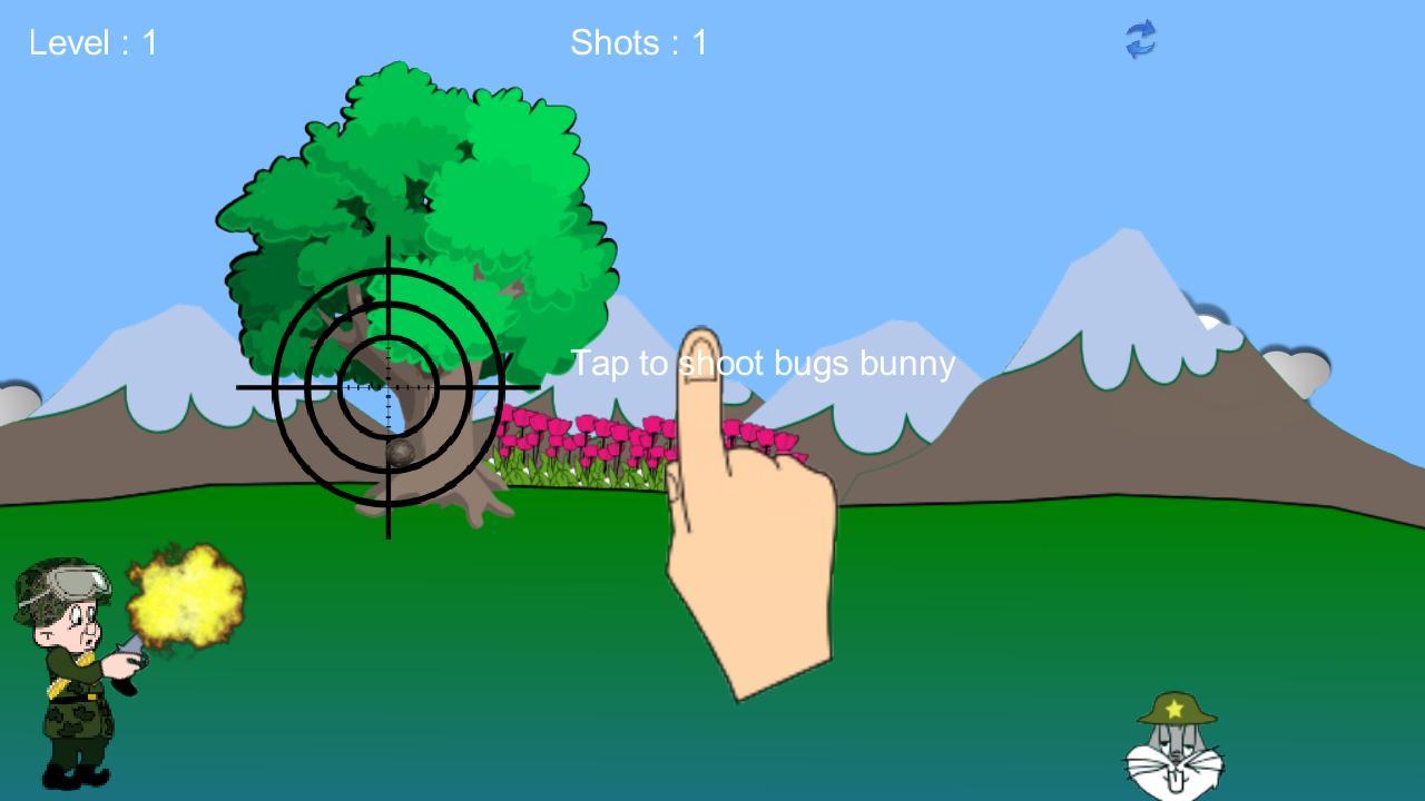 bugs bunny shooting