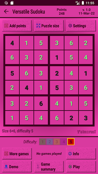 Versatile Sudoku