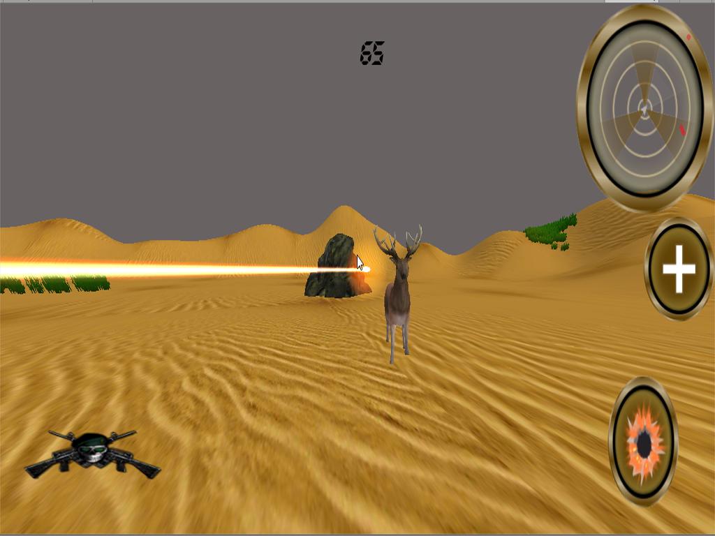 Deer Desert Hunter