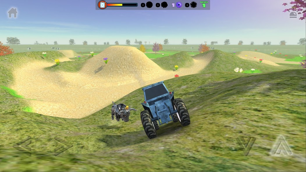 El Pollito y el Tractor