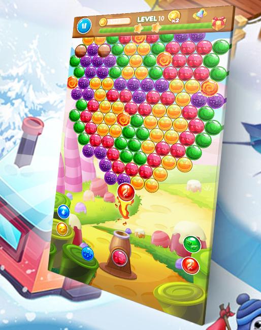 Bubbles Shooter Midnight Rush