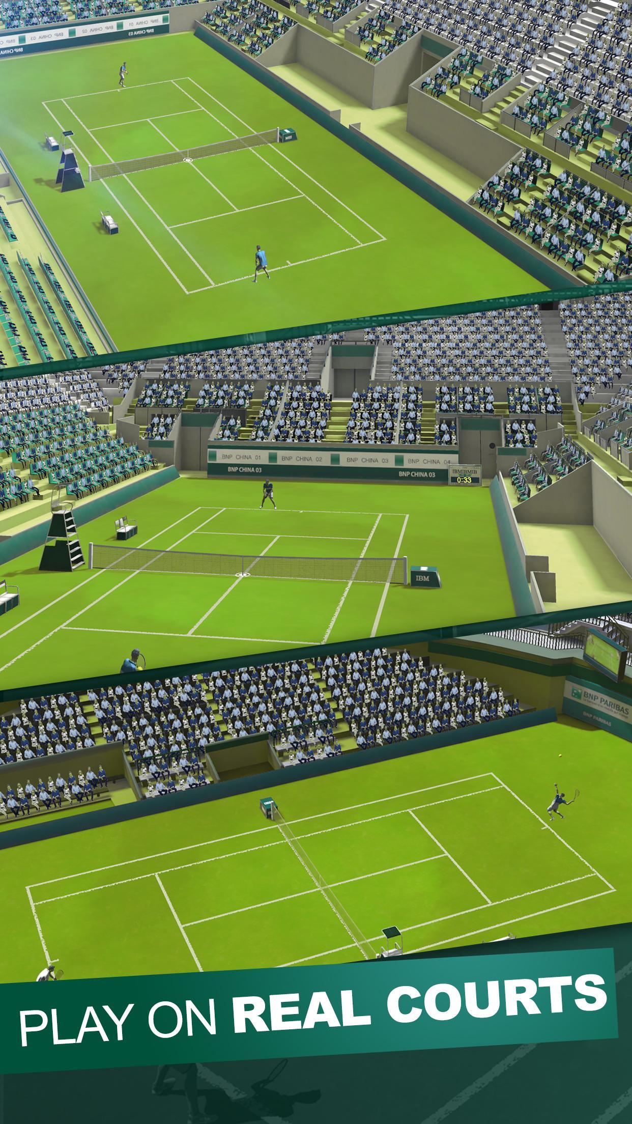 Top Shot 3D: Tennis Games 2018