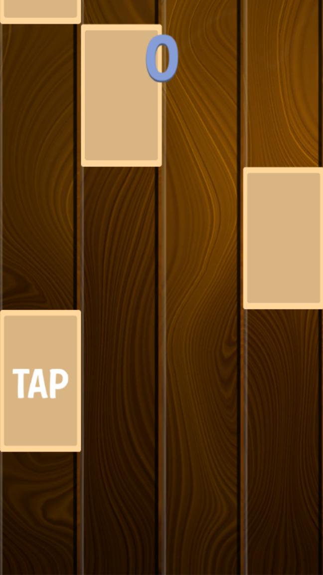 Requiem for a Dream - Piano Wooden Tiles