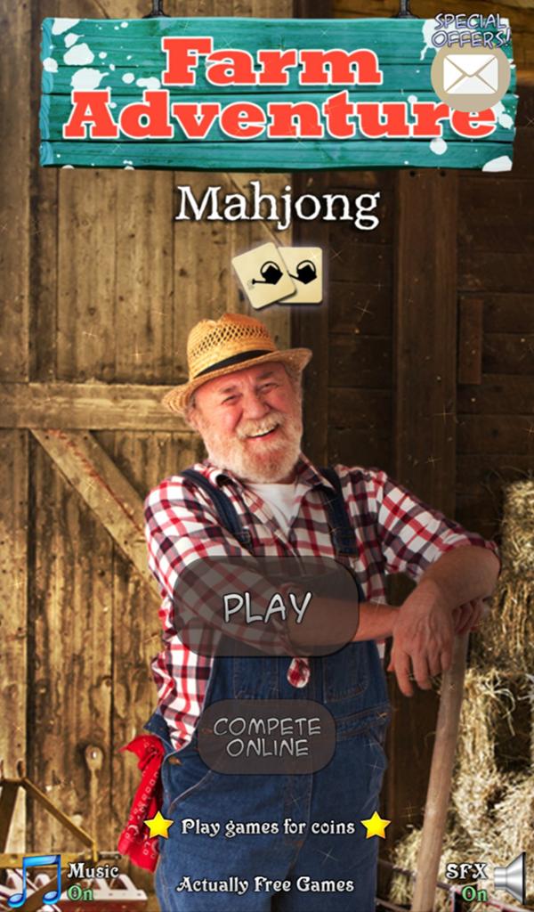 Hidden Mahjong: Farm Adventure